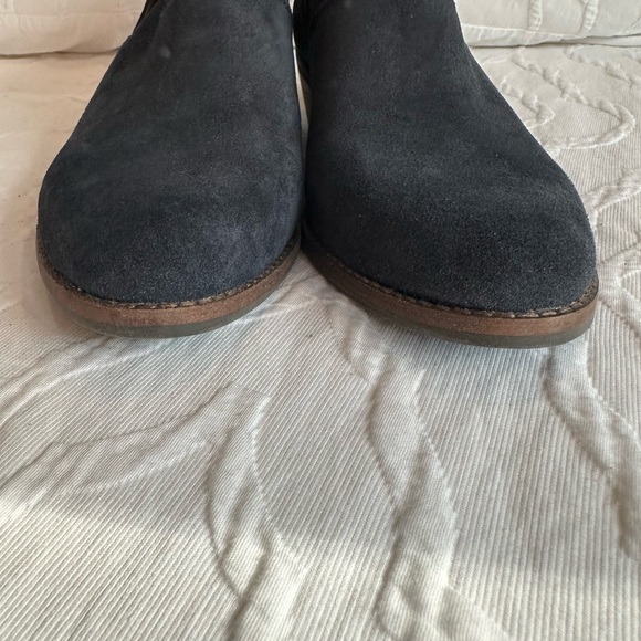 Lucky Brand Suede Booties Blue Sz 9 - Picture 7 of 11